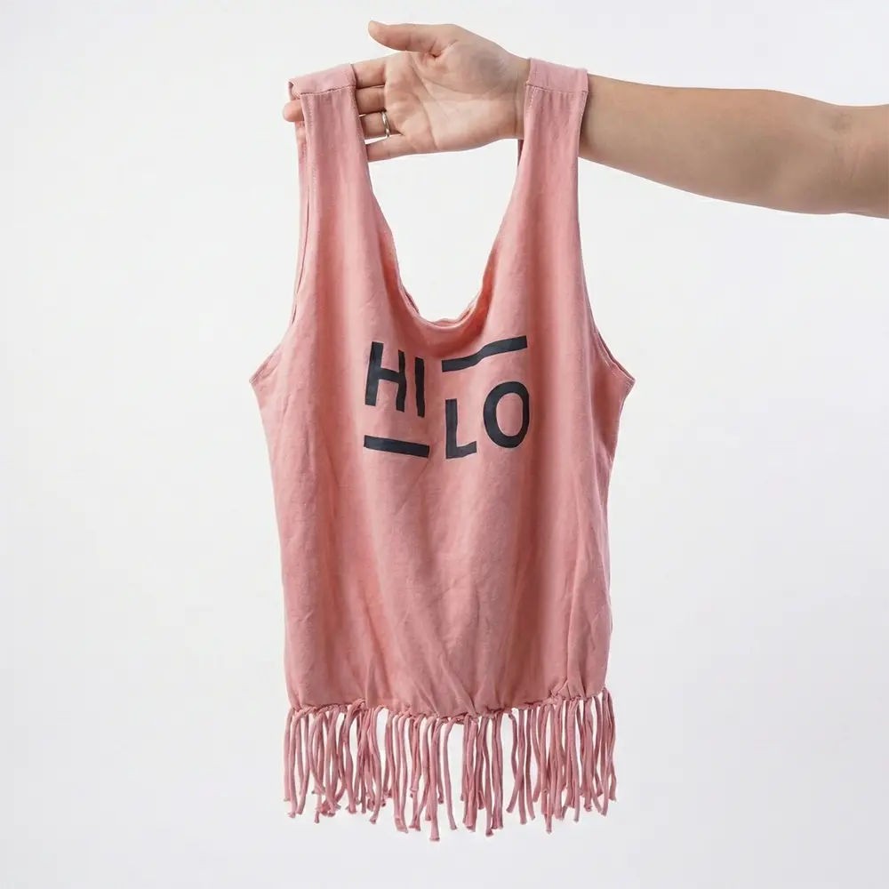 Handcrafted Multipurpose T-Shirt Bag Pitch Color Recycled