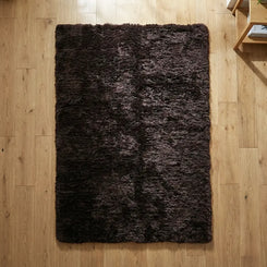 Upcycled Carpet - Dark Chocolate Woven Carpet