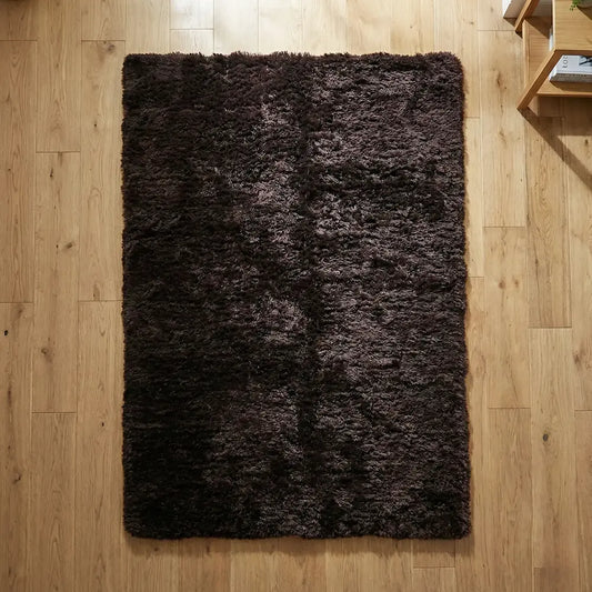 Upcycled Carpet - Dark Chocolate Woven Carpet