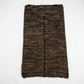 Upcycled Sofa Patti - Deep Brown Textured Handloom Mat