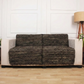 Upcycled Sofa Patti - Deep Brown Textured Handloom Mat