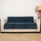 Upcycled Sofa Patti - Midnight Blue Textured Sofa Throw