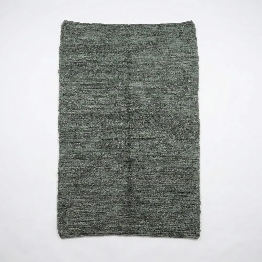 Upcycled Sofa Patti - Deep Green Ribbed Runner
